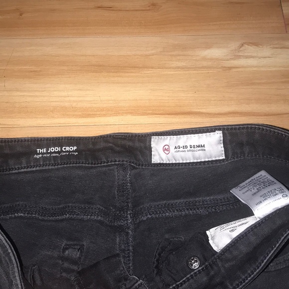 AG JEANS JODI CROP BLACK - Picture 3 of 3